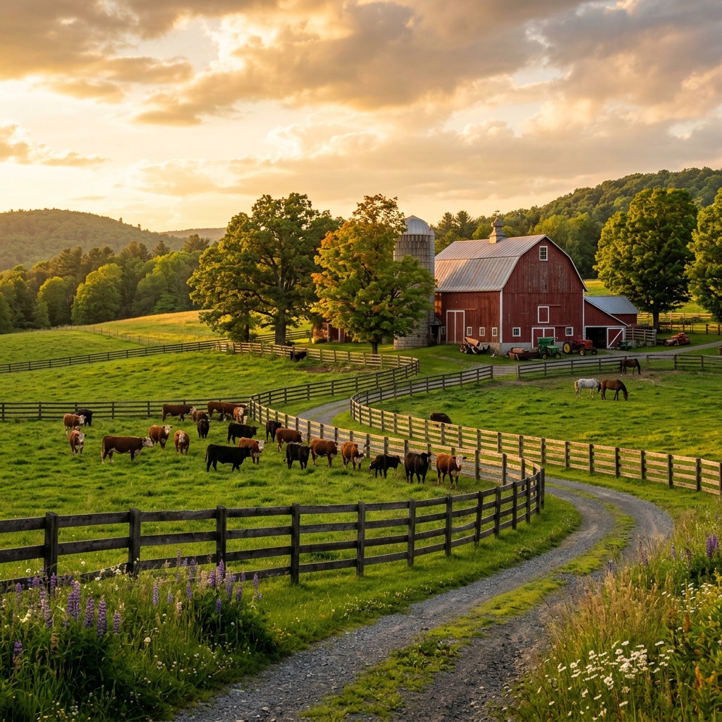 Ganim Farm Ranch Landscape