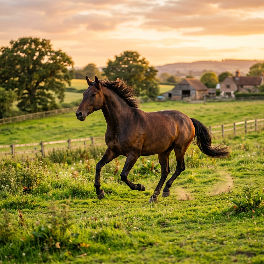Horse Running